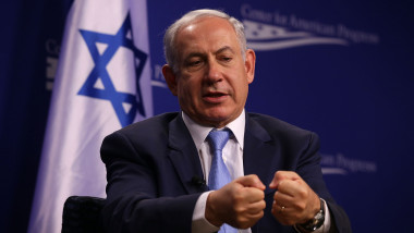 Israeli Prime Minister Benjamin Netanyahu Speaks At The Center For American Progress