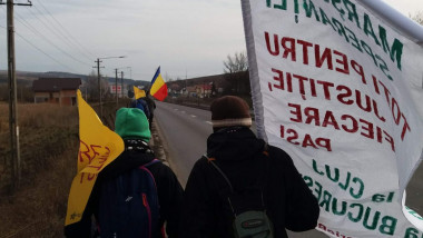 grup protestatari prima zi Cluj Turda 100118 (1)
