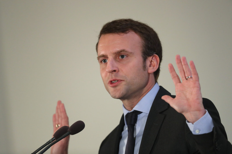 Emmanuel Macron Visits Berlin