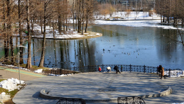 parc bucuresti vreme meteo ior soare iarna