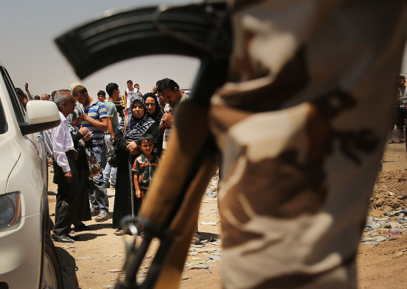 Refugees Fleeing ISIS Offensive Pour Into Kurdistan