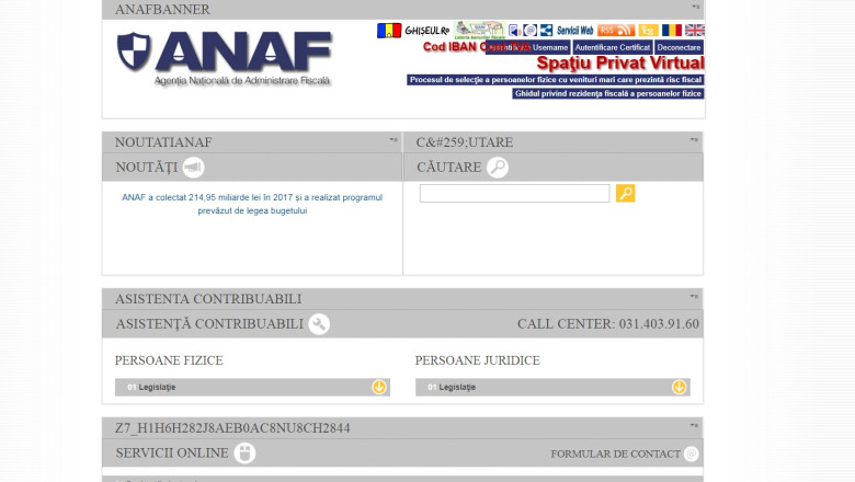 Site ANAF