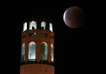 Rare "Super Blue Blood Moon" Makes Appearance On U.S. West Coast