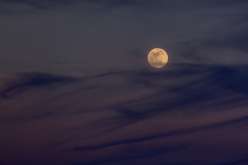 Rare "Super Blue Blood Moon" Makes Appearance On U.S. West Coast