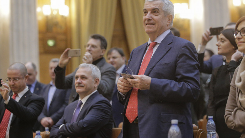 171222_ciuhodaru dragnea tariceanu BUGET_COLINDATORI_PARLAMENT_01_INQUAM_Photos_George_Calin