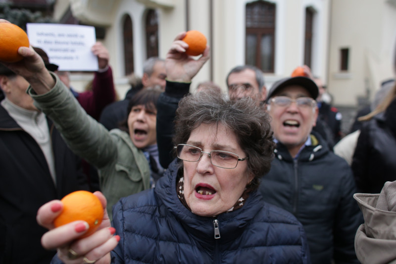 cotroceni protest portocala - inquam ganea