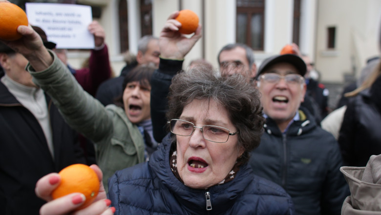 cotroceni protest portocala - inquam ganea
