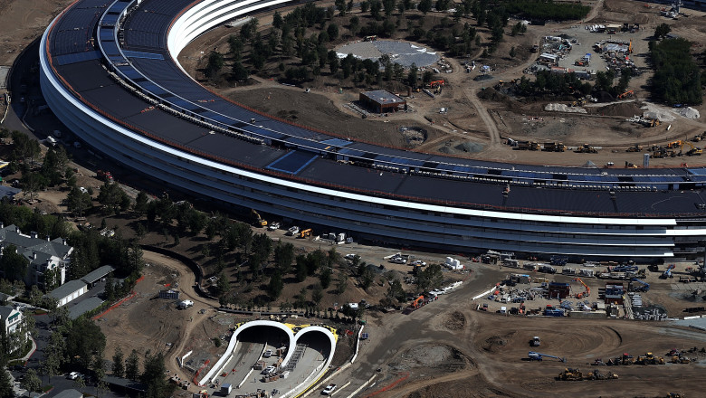 Apple's New Headquarters Near Completion