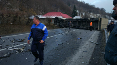 accident camion cluj