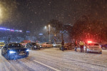 iarna ninge bucuresti noapte - eduard gutescu