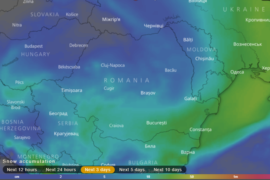 Harta InteractivÄƒ A Vremii È™i Prognoza Meteo Pentru UrmÄƒtoarele 10 Zile Www Infoziare Ro