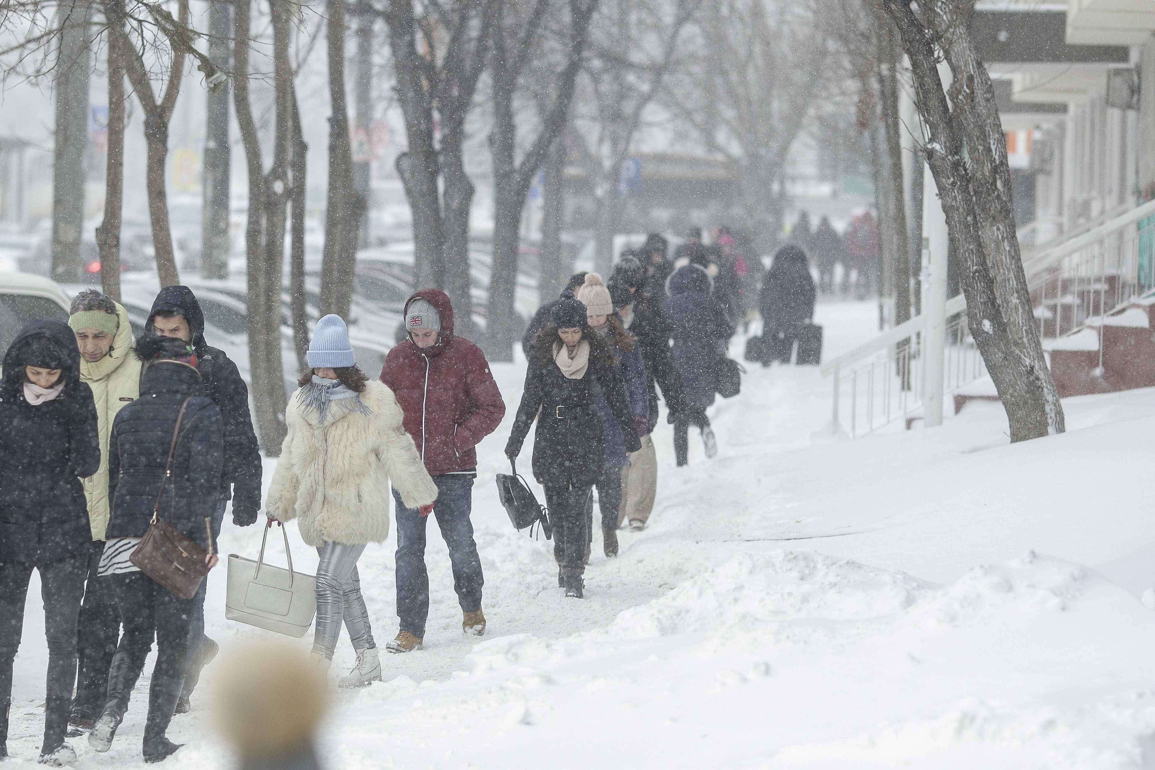 Prognoza meteo pentru București. Va fi cod portocaliu pentru ninsori și lapoviță