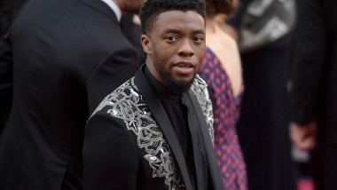 Actorul Chadwick Boseman participa la Gala Premiilor Oscar