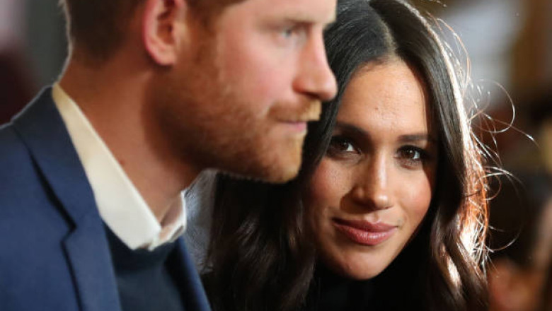 Prince Harry And Meghan Markle Visit Edinburgh