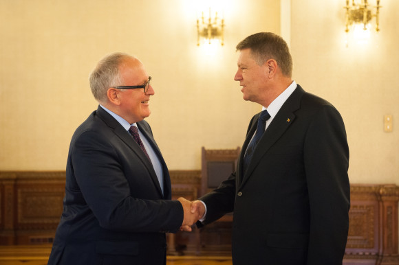 timmermans iohannis presidency