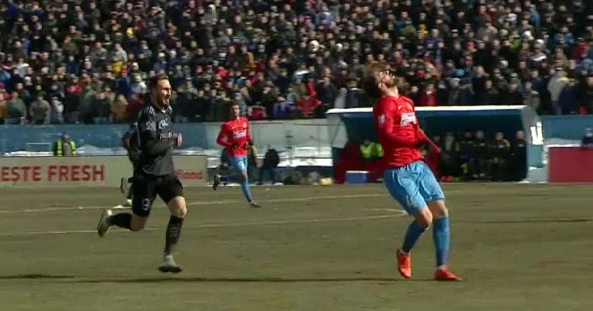 Hermannstadt - FCSB 3-0 în sferturile de finală ale Cupei României VIDEO