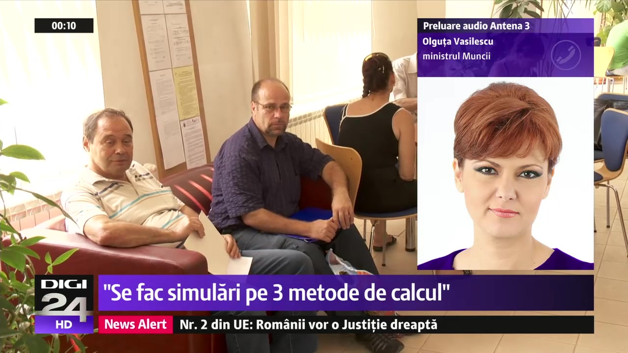 OlguÅ£a Vasilescu Al 13 Lea Salariu Se Va Lua In Calcul La Pensie