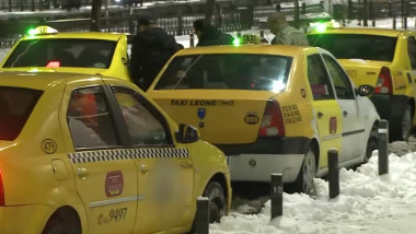 taxi iarna taxiuri