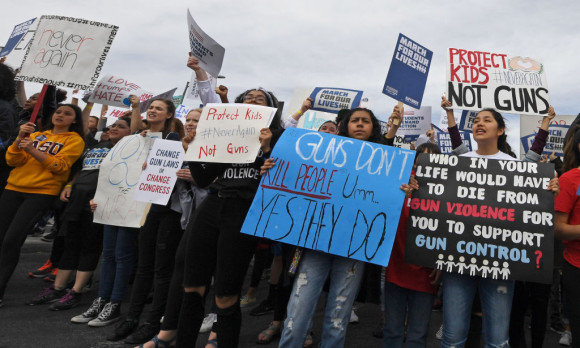 Thousands Join March For Our Lives Events Across US For School Safety From Guns