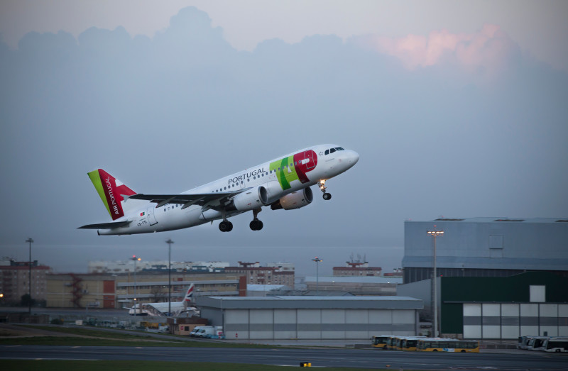 avion tap portugalia