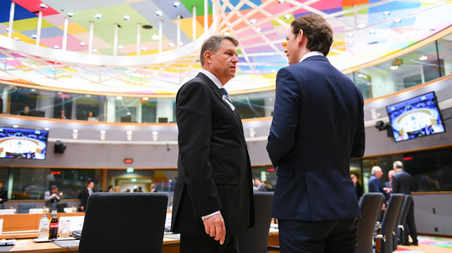 iohannis si kurz austria - presidency