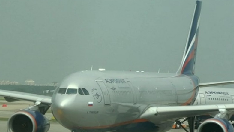 avion aeroflot rusia captura digi24 17 08 2015