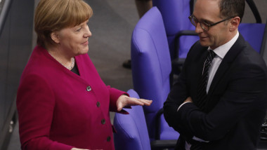 Merkel Gives First Government Declaration Of New Government