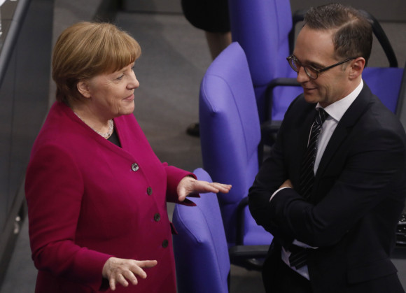 Merkel Gives First Government Declaration Of New Government