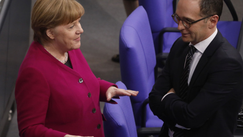 Merkel Gives First Government Declaration Of New Government