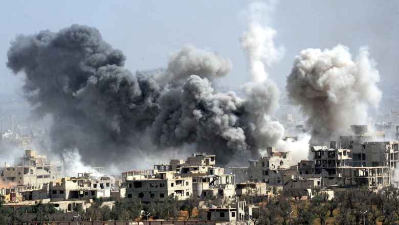 Douma, Siria, atac chimic