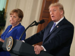 Donald Trump și Angela Merkel