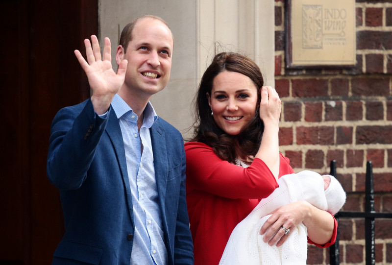The Duke &amp; Duchess Of Cambridge Depart The Lindo Wing With Their New Son