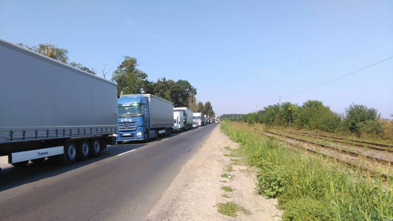Trafic blocat, protest TIR, centura Bucuresti_digivox (2)