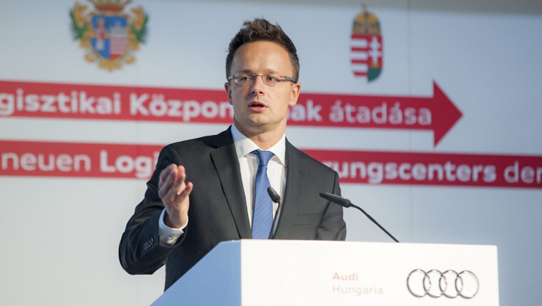 Peter Szijjarto, ministru de externe al Ungariei