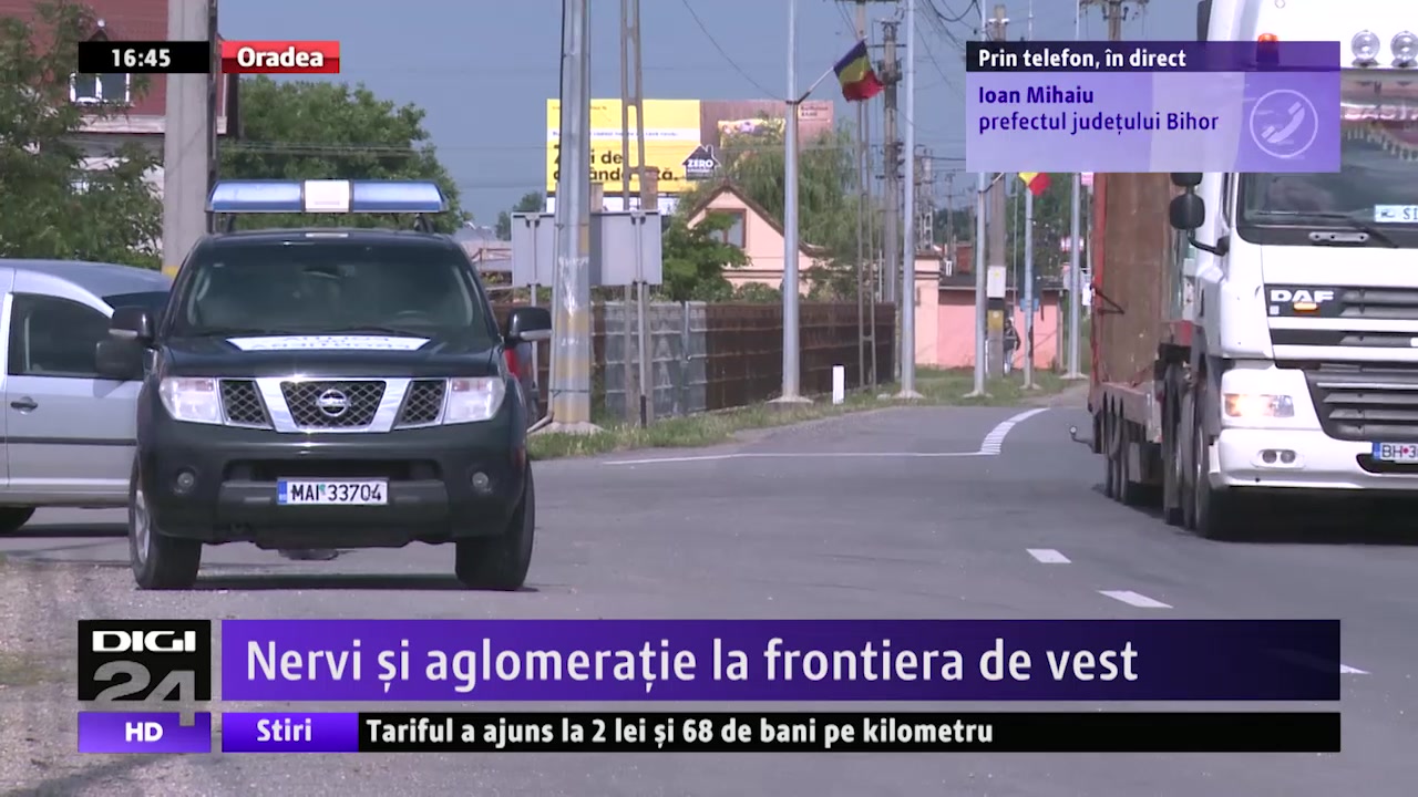 Nervi Si Aglomeraţie La Frontieră A Fost Nevoie De Prezenţa