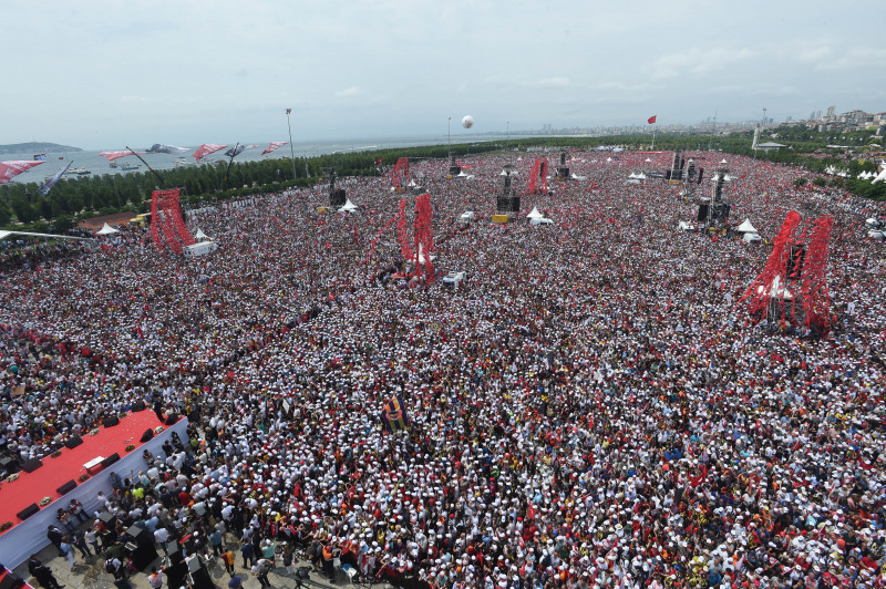 CHP Candidate Muharrem Ince Holds Final Election Rally