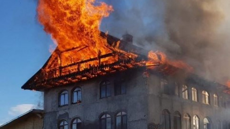 incendiu chilii manastirea rosiori suceava