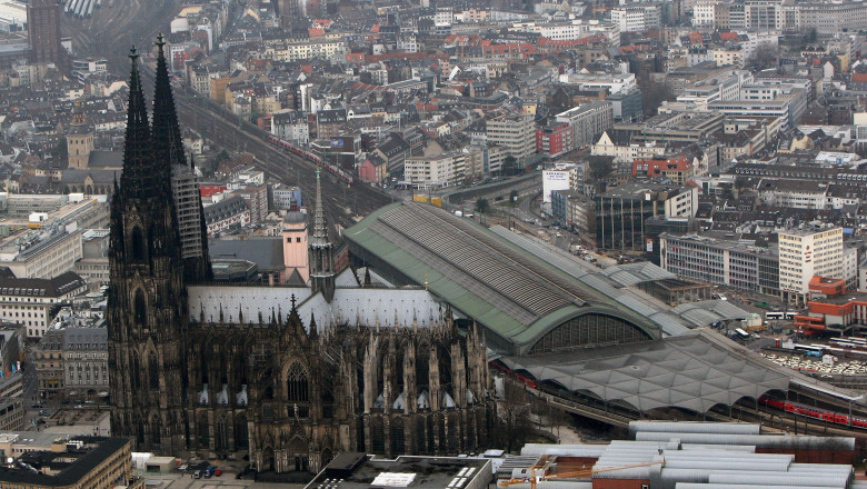 Cologne Aerial View