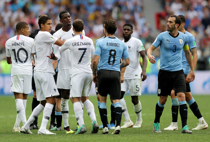 Uruguay v France: Quarter Final - 2018 FIFA World Cup Russia