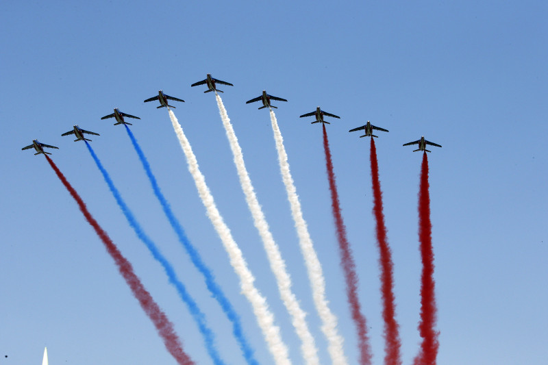 2018 Bastille Day Military Ceremony On The Champs Elysees In Paris