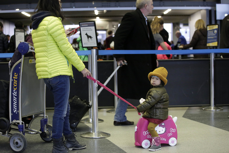 Travelers Fight Crowds On Busiest Travel Day Of Holiday Season