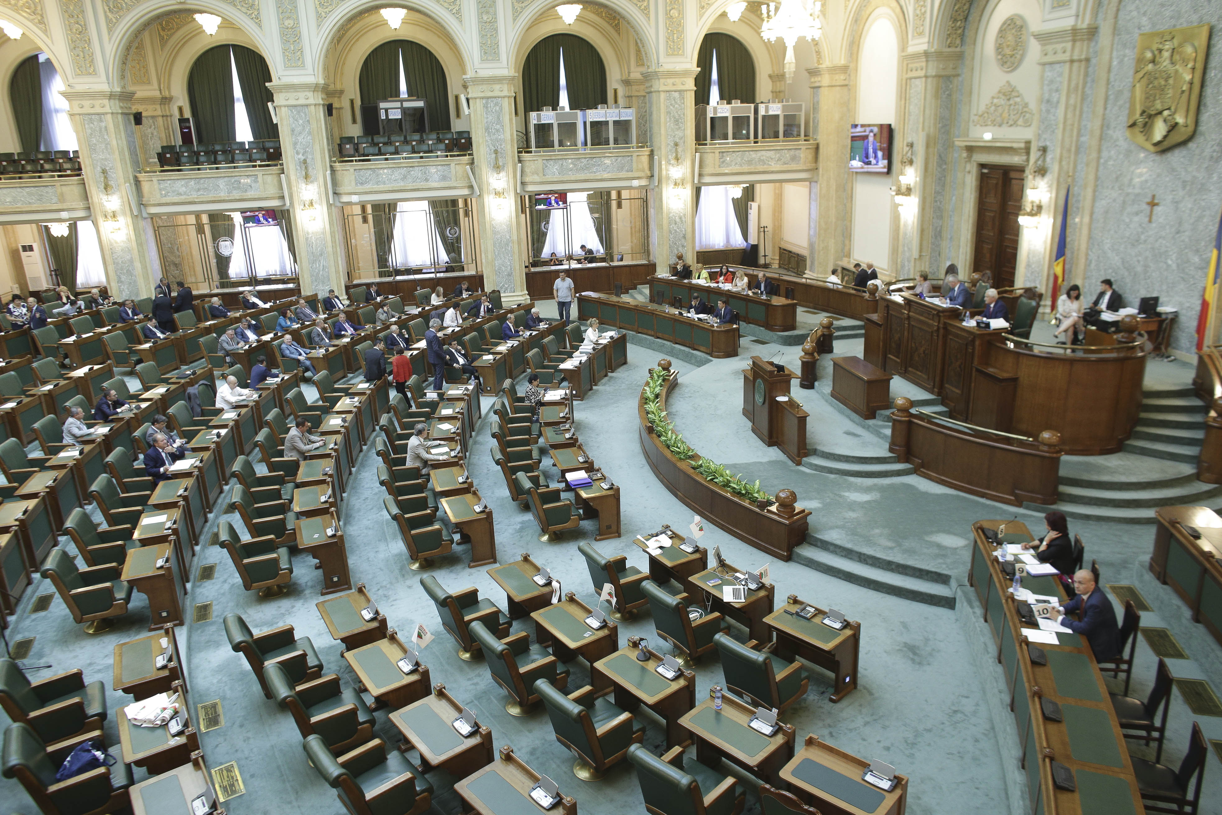 Lipsa de cvorum la BP al Senatului, ordonanţele nu au putut fi repartizate comisiilor