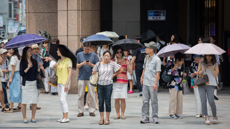 Heat Wave Hits Japan