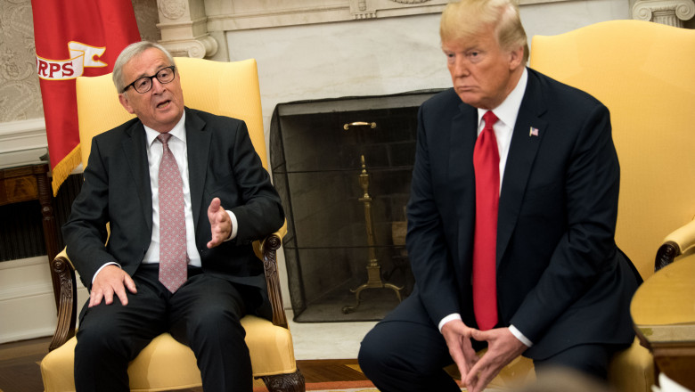 President Trump Meets With President of the European Commission