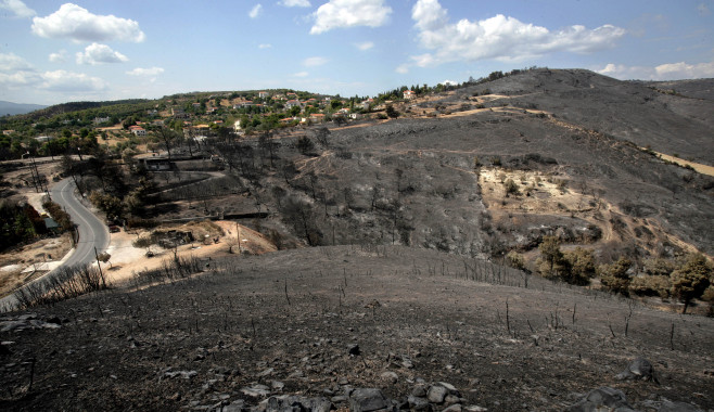 State of Emergency Declared As Wildfires Burn In Rural Athens