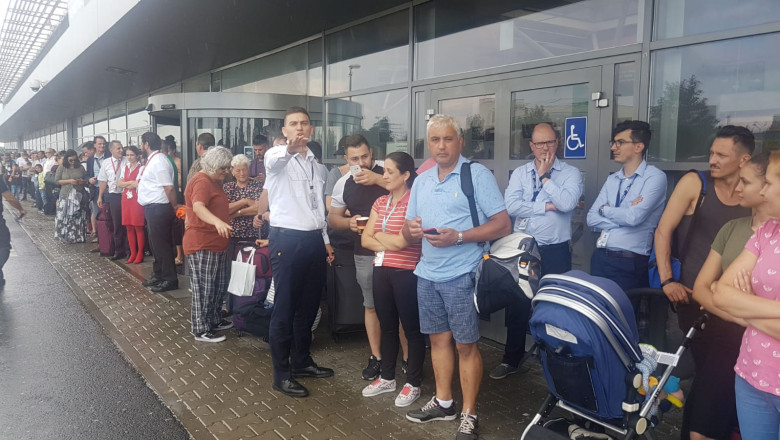 evacuare aeroport Sibiu 260718 (2)