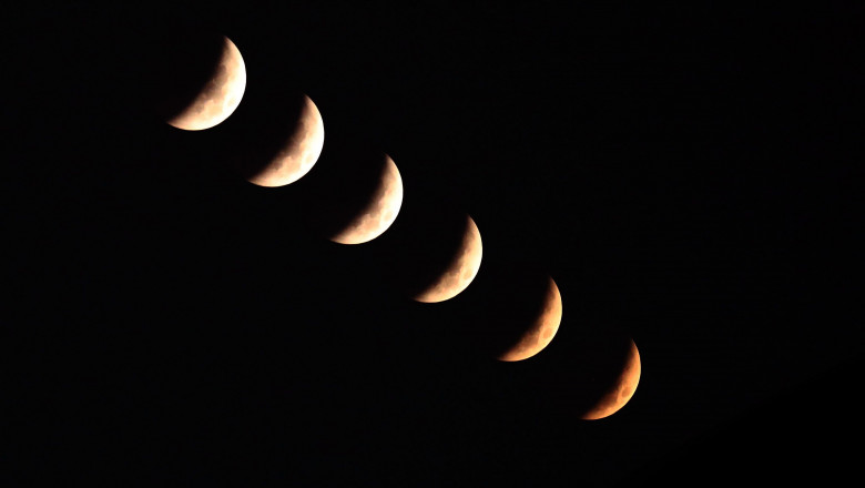 Total Lunar Eclipse Over South Korea
