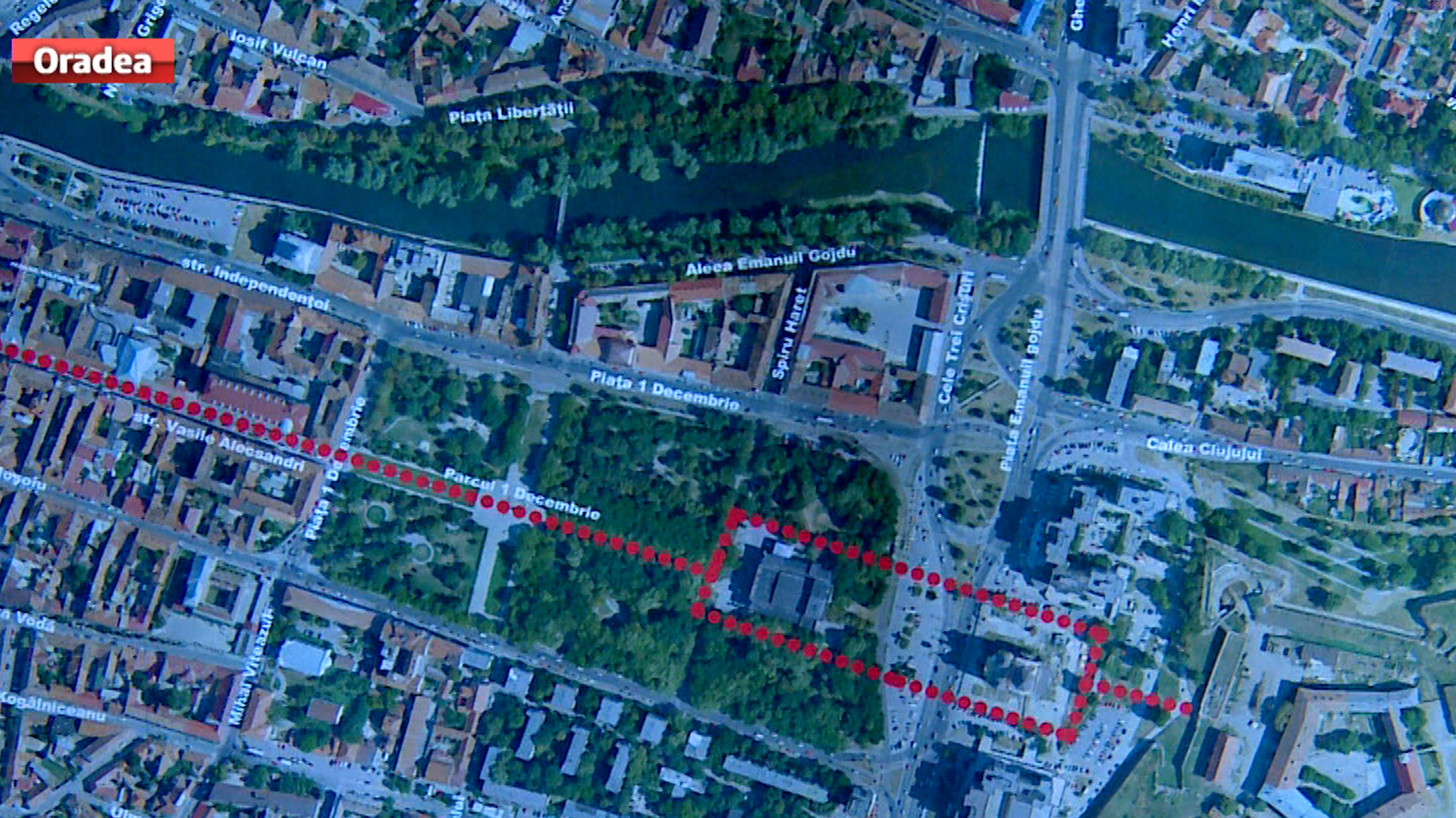 Proiect | Parcare park and ride in Centrul Civic din Oradea