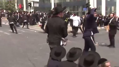 protest evrei ultra