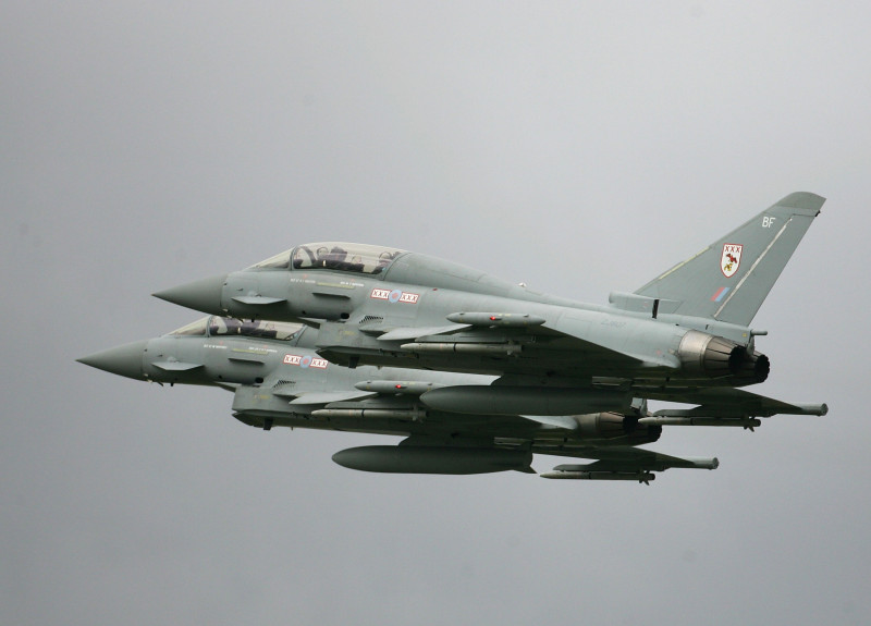Eurofighter Typhoon Launched To Replace Tornado F3s